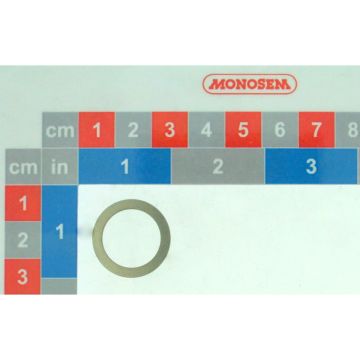 Rondelle 16x22x1 inox, 30622018, RIBOULEAU MONOSEM, pièce origine