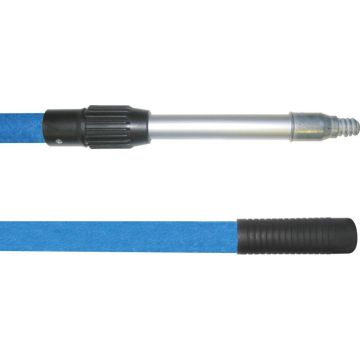 Manche télescopique fibre de verre à vis 2x1,5 mètres, KARZHAN