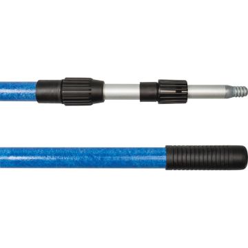Manche télescopique fibre de verre à vis 3x1,5 mètres, KARZHAN