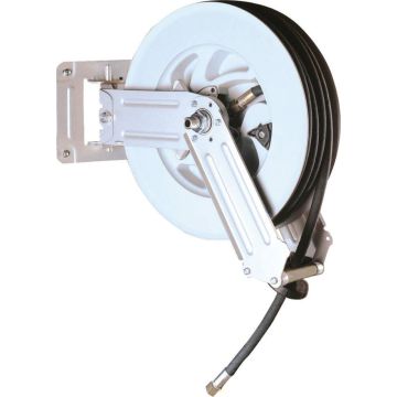 Enrouleur industriel Roll Profi Open 20 bar, pour eau et air avec tuyau 13+2m, MAVEL