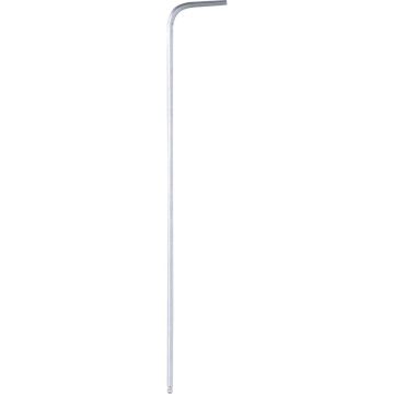 Clé mâle coudée hexagonale extra longue de Ø2,1 à 7,9 mm, embout sphérique, DRAKKAR