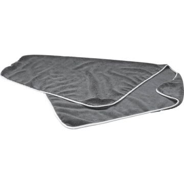 Microfibre 500g/m² 600x900mm grise spécial auto, KARZHAN