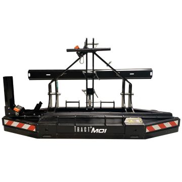 Support TM2 pour 2 roues : vélo, trottinette, moto, pour tracteur, capacité 1000 Kg, TRACT'MOI