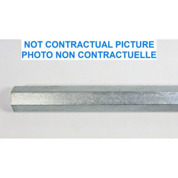 Tube six pans lg 2m72 zn, 40050060, RIBOULEAU MONOSEM, pièce origine