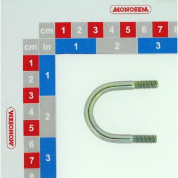 U de fixation support ddos meca v4 avec roues, 40090322, RIBOULEAU MONOSEM, pièce origine