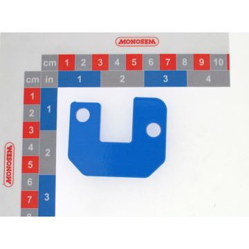 Plaque de fermeture cale systeme de glissiere semoir mixte ptb, 41079550, RIBOULEAU MONOSEM, pièce origine