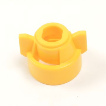 Ecrou baïonnette jaune avec joint pour buse TP, DG, XR, TT, TTJ60, OC, TQ150, AIXR, APTJ TeeJet