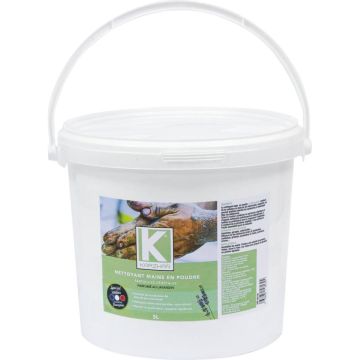 Savon végétal en poudre au lavandin, seau de 5 litres, KARZHAN