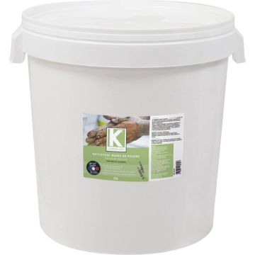 Savon végétal en poudre au lavandin, seau de 30 litres, KARZHAN