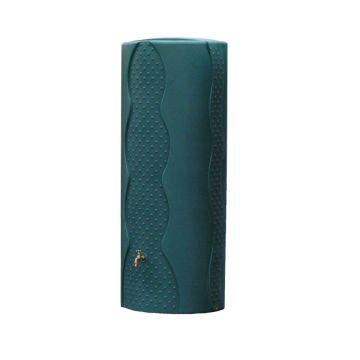 Récupérateur d'eau de pluie NIAGARA 300 litres, couleur verte, EMP