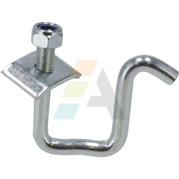 Support pour châssis complet plaque + écrous compatible pour VADERSTAD, 400976, m12, chassis 40x40 pièce interchangeable