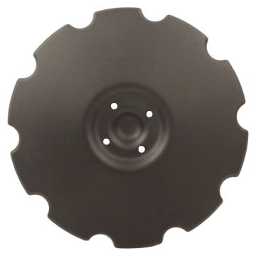 Disque crénelé 470x5 mm, 4 trous, 179857, compatible pour VADERSTAD Carrier, pièce interchangeable
