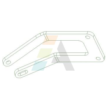 Fixation pour SULKY, 052545, 052545Y, 952545Y, pièce origine