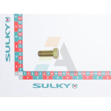 Vis h 16 x 40 zn, pour semoir SULKY, 552690, pièce origine