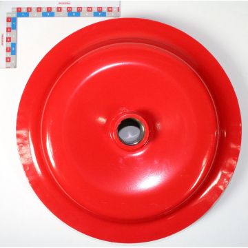 Roue directrice tôle bineuse a trace, 65003159, RIBOULEAU MONOSEM, pièce origine