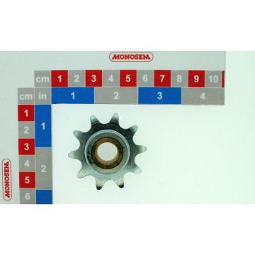 Pignon bagu 10 dents, 65007901, RIBOULEAU MONOSEM, pièce origine