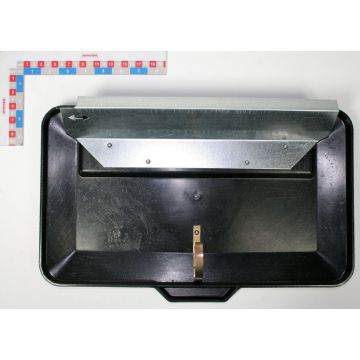 Ensemble couvercle plastique noir tremie ng plus 45, 52 & 70l, 65009135, RIBOULEAU MONOSEM, pièce origine