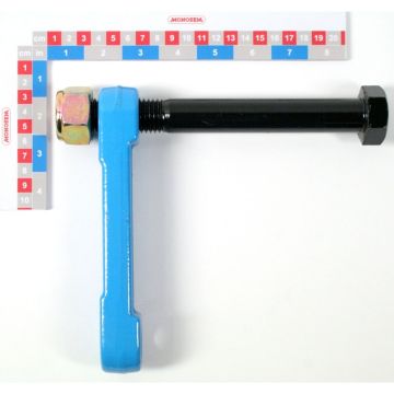 Contre plaque d24 + c.boulon, 65009488, RIBOULEAU MONOSEM, pièce origine