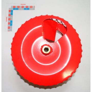 Roue cage maraicher 250x120 renforcee, 65033057, RIBOULEAU MONOSEM, pièce origine