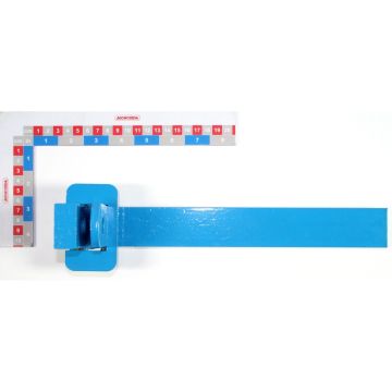 Montant support ressort disque fertiliseur ptb, 65101859, RIBOULEAU MONOSEM, pièce origine