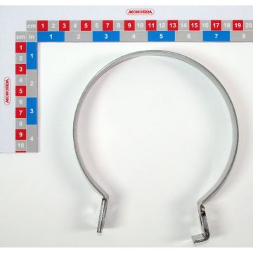Collier de serrage large tuyau diam. 110, 66003863, RIBOULEAU MONOSEM, pièce origine