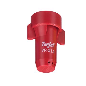 Buse à engrais liquide SJ7A VR 80° rouge anti-dérive polymère TEEJET