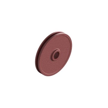 Poulie baguée usine Ø180 - acier pour racleur à lisier CK Industries