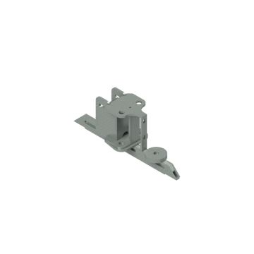 Support racleur en Vé câble pour racleur à lisier CK Industries