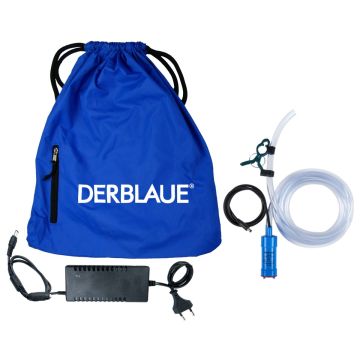 Pompe de 12 V, bloc d'alimentation, tuyau de 3 m, sac, DERBLAUE