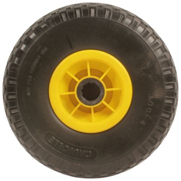 Roue de diable increvable diamètre 260 mm charge 100kg axe 25 mm rouleaux - S4000PR25 - CAUJOLLE
