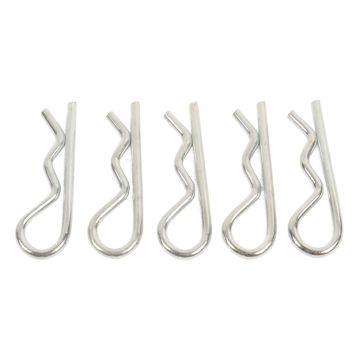 Lot de 5 goupilles beta diamètre 6 mm longueur 114 mm