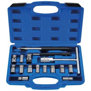 Alésoirs de siège d'injecteur - coffret de 17 pièces STILKER