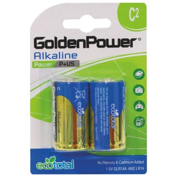 Pile LR14/C "Power Alcaline" - blister de 2 piles