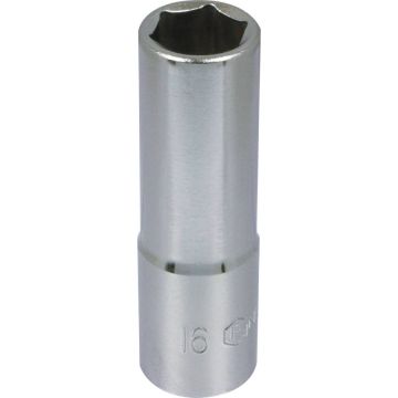Douille 1/2 longue de 16 mm, 6 pans, longueur 77 mm