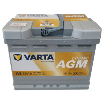Batterie agricole AGM-L2 560901, VARTA B13 A8