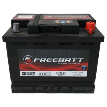 Batterie agricole AGM F426 - L2 60Ah 660A, polarité 0, bornes 1, FREEBATT B13