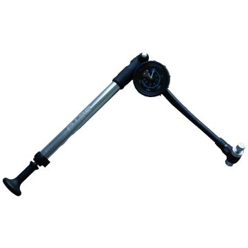 Pompe amortisseur compatible valves Schrader, pression maximale de 28 bars, AGRICYCLES