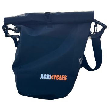 Sacoche simple latérale, volume de 20 L, 100 % étanche, AGRICYCLES