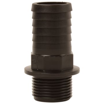 Raccord droit avec tubulure diamètre 32 mm