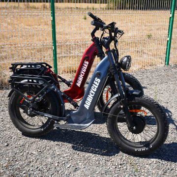 Trottinette tout terrain CRT20, 750W - 1500W 25Ah, autonomie 80 km, AGRICYCLES