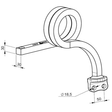 Sécurité 3D Best Avant avec 2x Ø18 à 50, TCS-SR30-501, AGRISEM, pièce origine