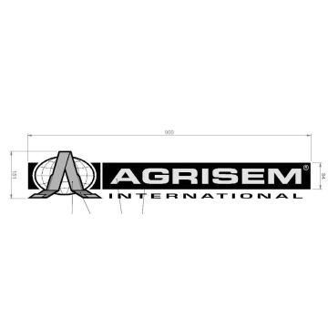 Autocollant Logo Agrisem, 900x151, ETIQ-708, Origine