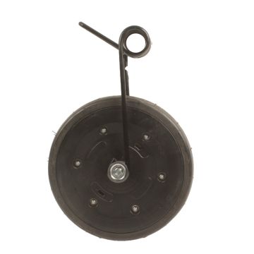 Ensemble roue de rappuie complète sur ressort, roue 330x65, 227963, Amazone, pièce origine