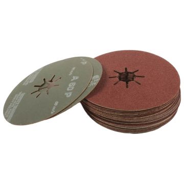 Disque de ponçeuse fibre métal DFM, Ø 125 x 22,2 mm, grain de 220