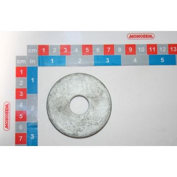 Rondelle 17x60mm épaisseur 4mm pour Bineuse Monosem, 20017260, 41017260, pièce origine