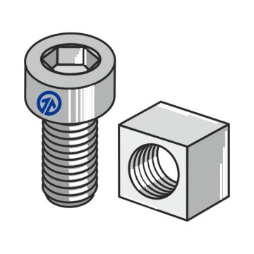 Boulon de sécurité, pour outil BOURGAULT, pièce interchangeable 