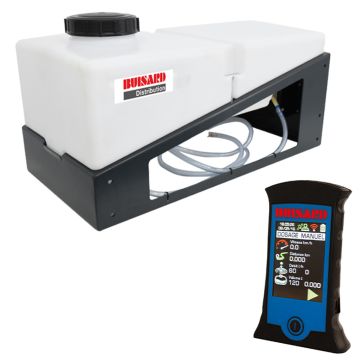 Kit de pulvérisation Flexiflow, 2 buses, 50 litres avec pompe Flexiflow 2,33 l/min, 2 bar, boitier de commande GPS tactile sans fil