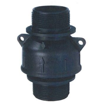 Clapet anti-retour 2" M-M, H 27 x L 126 x X 87mm, pression maximale 5 bars