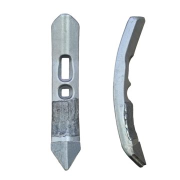 Soc de cultivateur avec plaquettes carbure et rechargement pour AGRISEM, 101.302112, pièce interchangeable