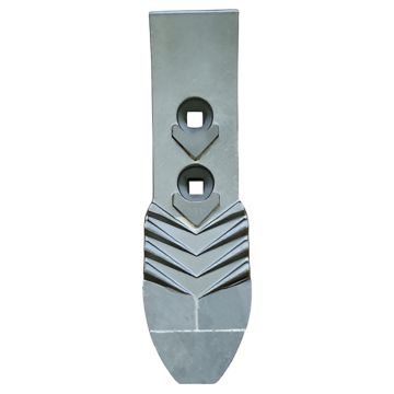 Pointe avec plaquettes carbure pour déchaumeur à dent GRÉGOIRE BESSON Crossland, M340117 - M340090, pièce interchangeable